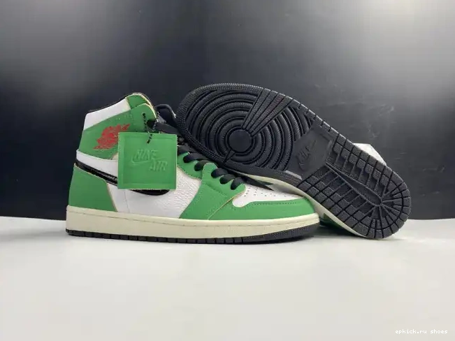 Cheap Lucky Air High Green Jordan DB4612-300 1 Retro 0613